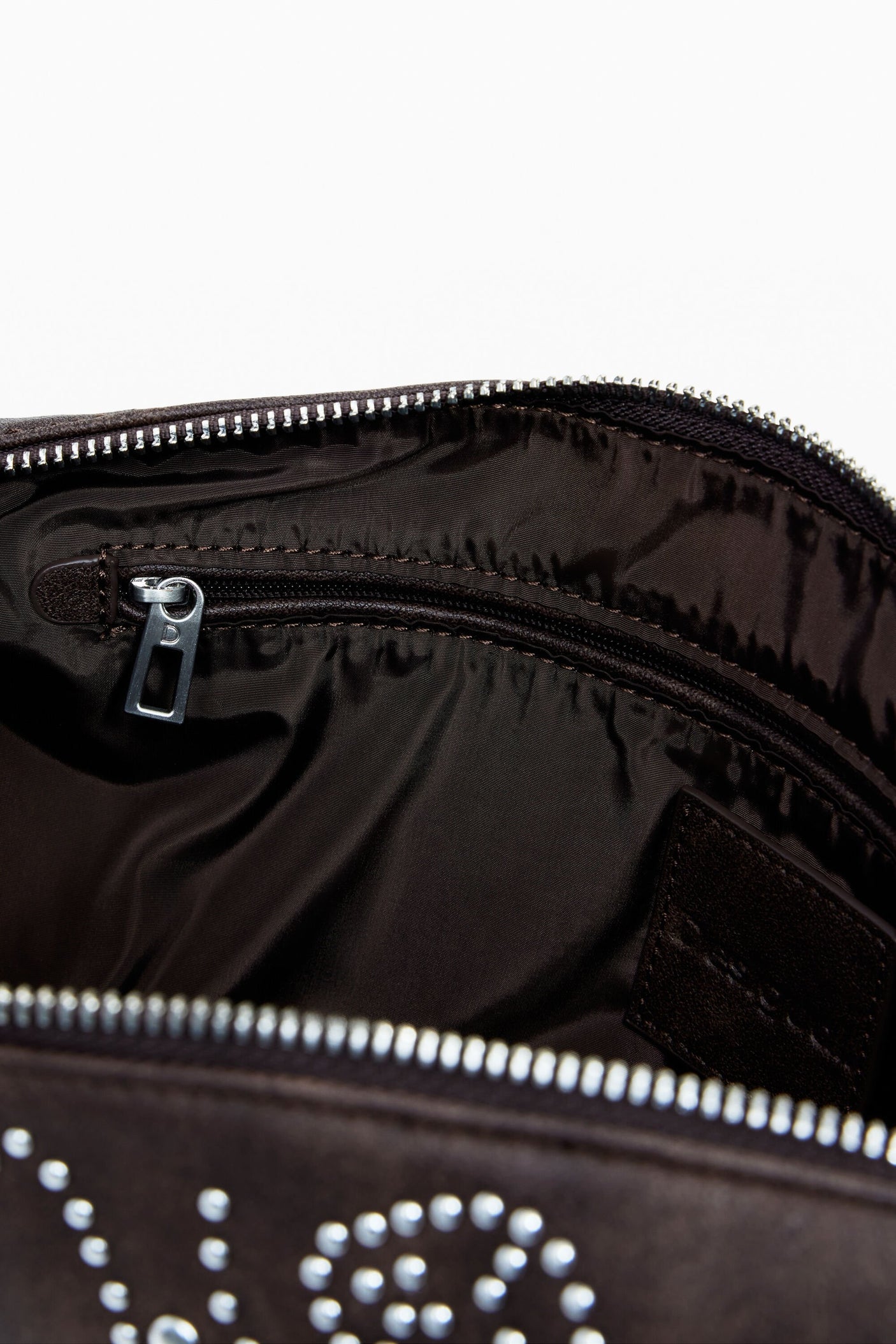 Desigual - Medium faux leather studded bag