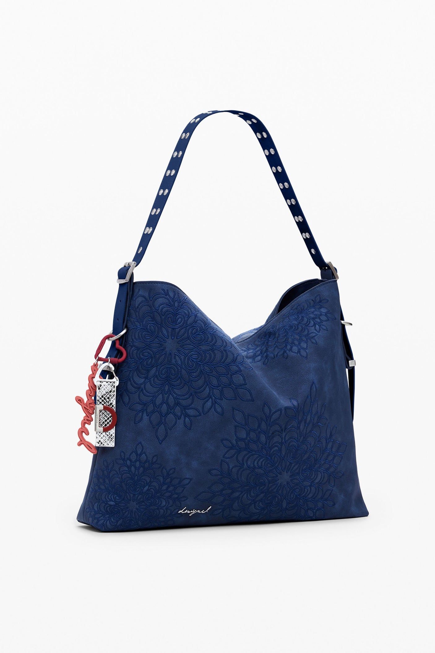 Desigual - Medium mandala embossed shoulder bag