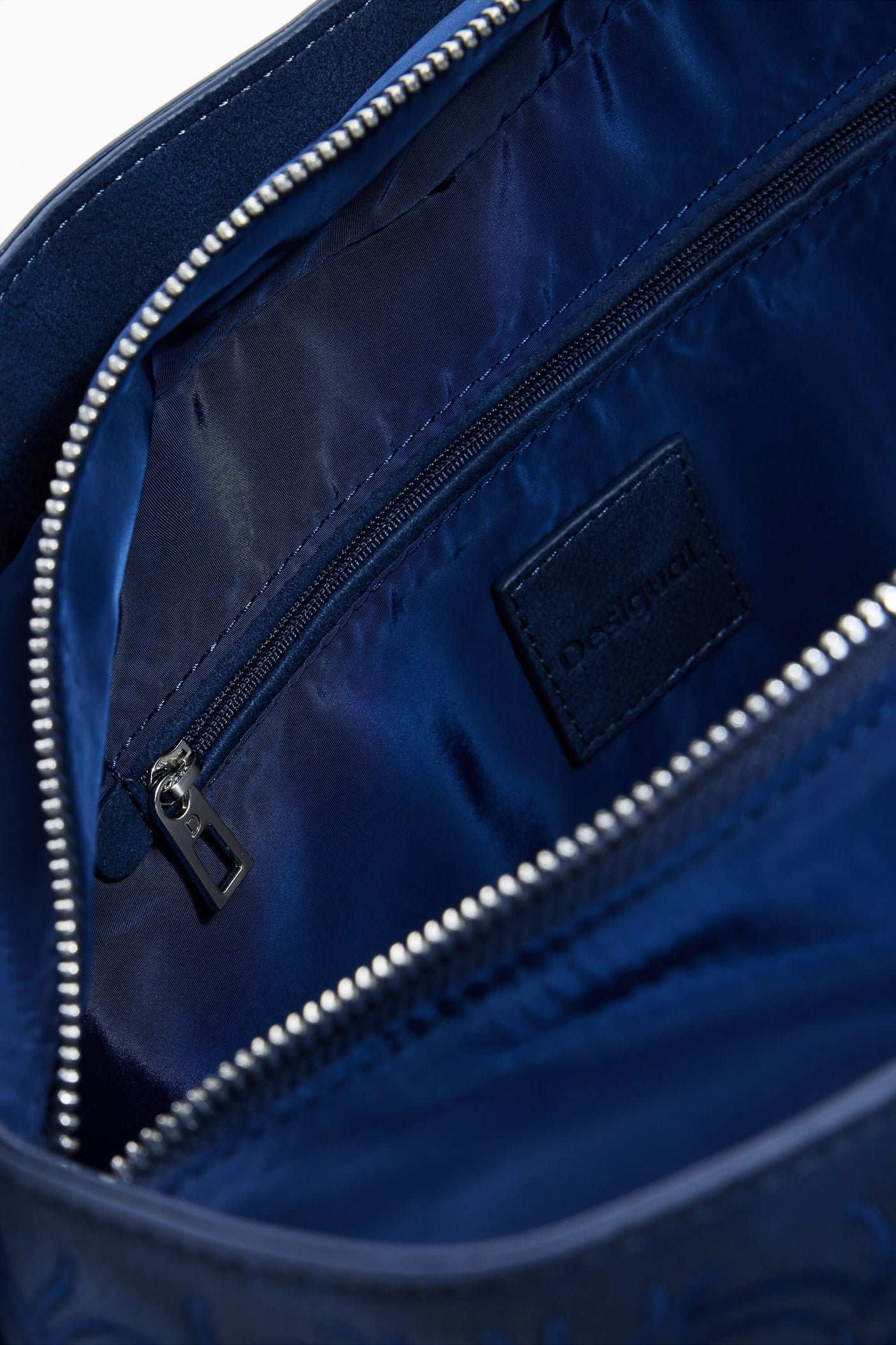 Desigual - Medium mandala embossed shoulder bag