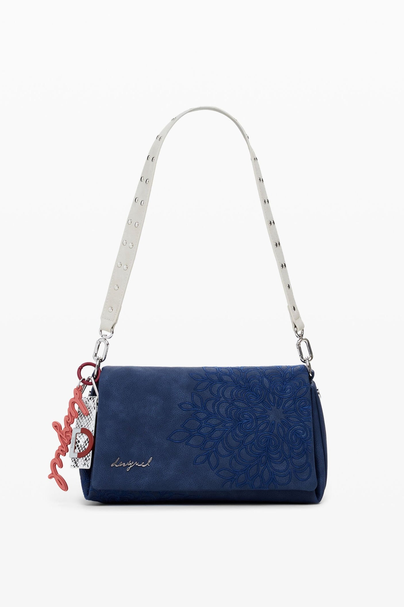 Desigual - Small crossbody bag with mandala embossing