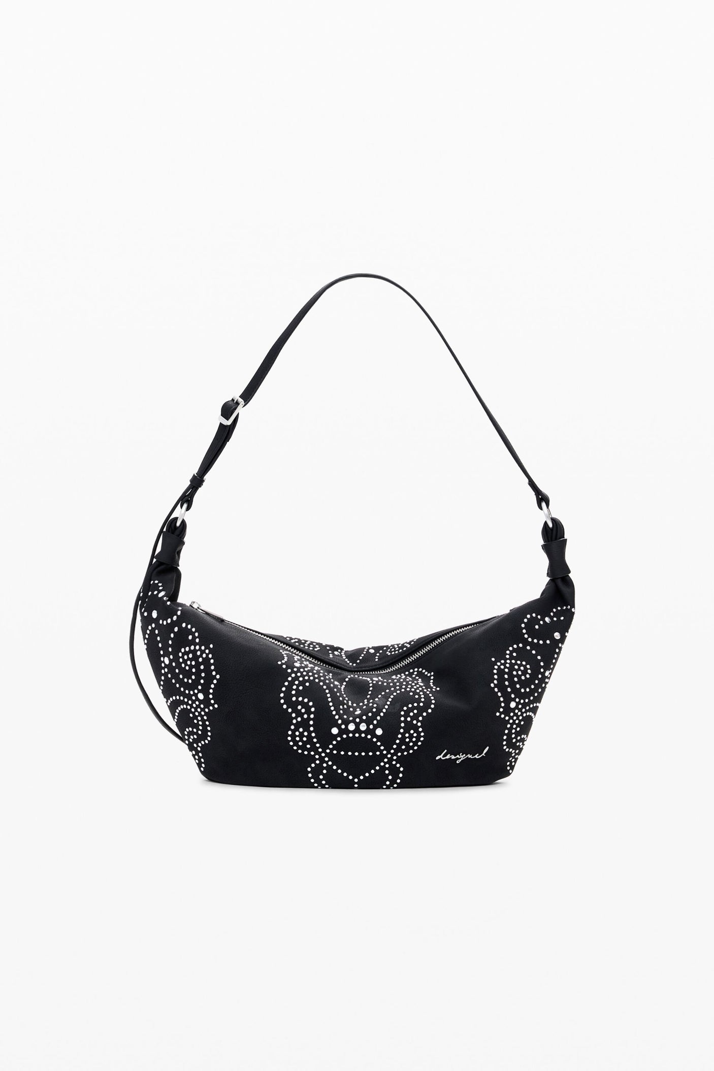 Desigual - Small faux leather studded bag