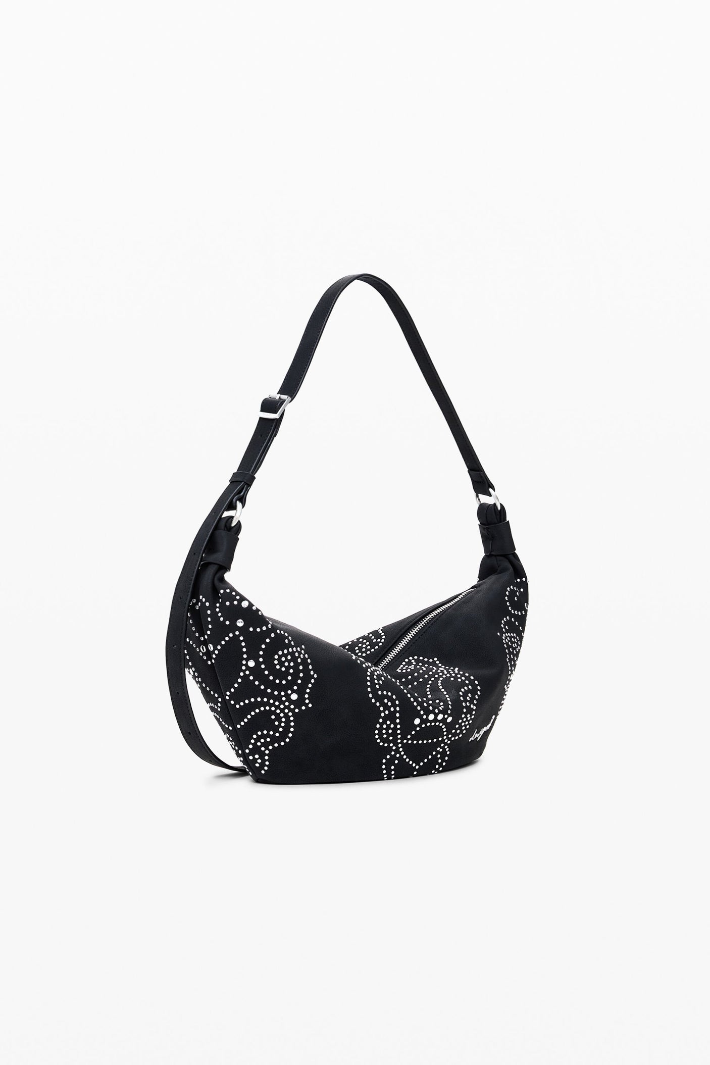 Desigual - Small faux leather studded bag