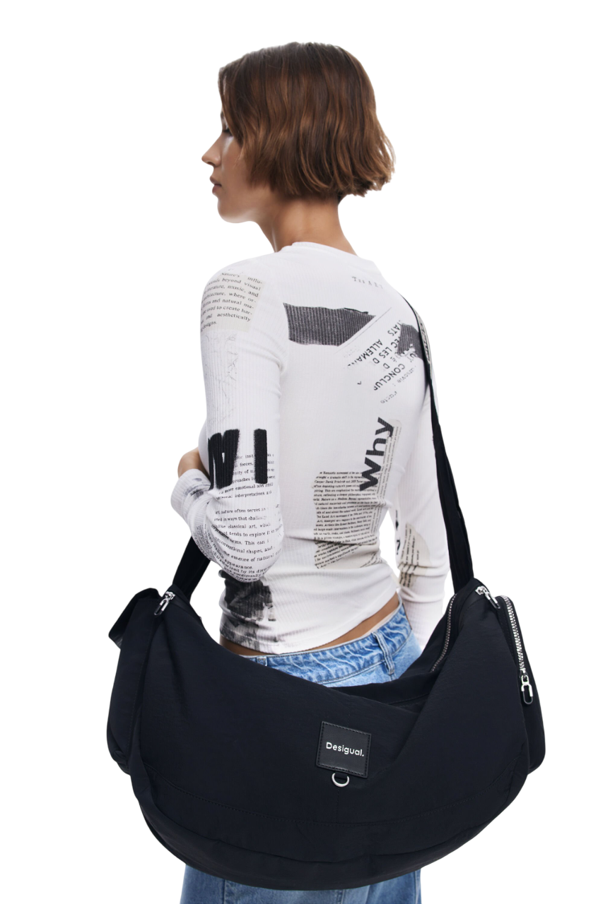 Desigual - Medium nylon travel bag