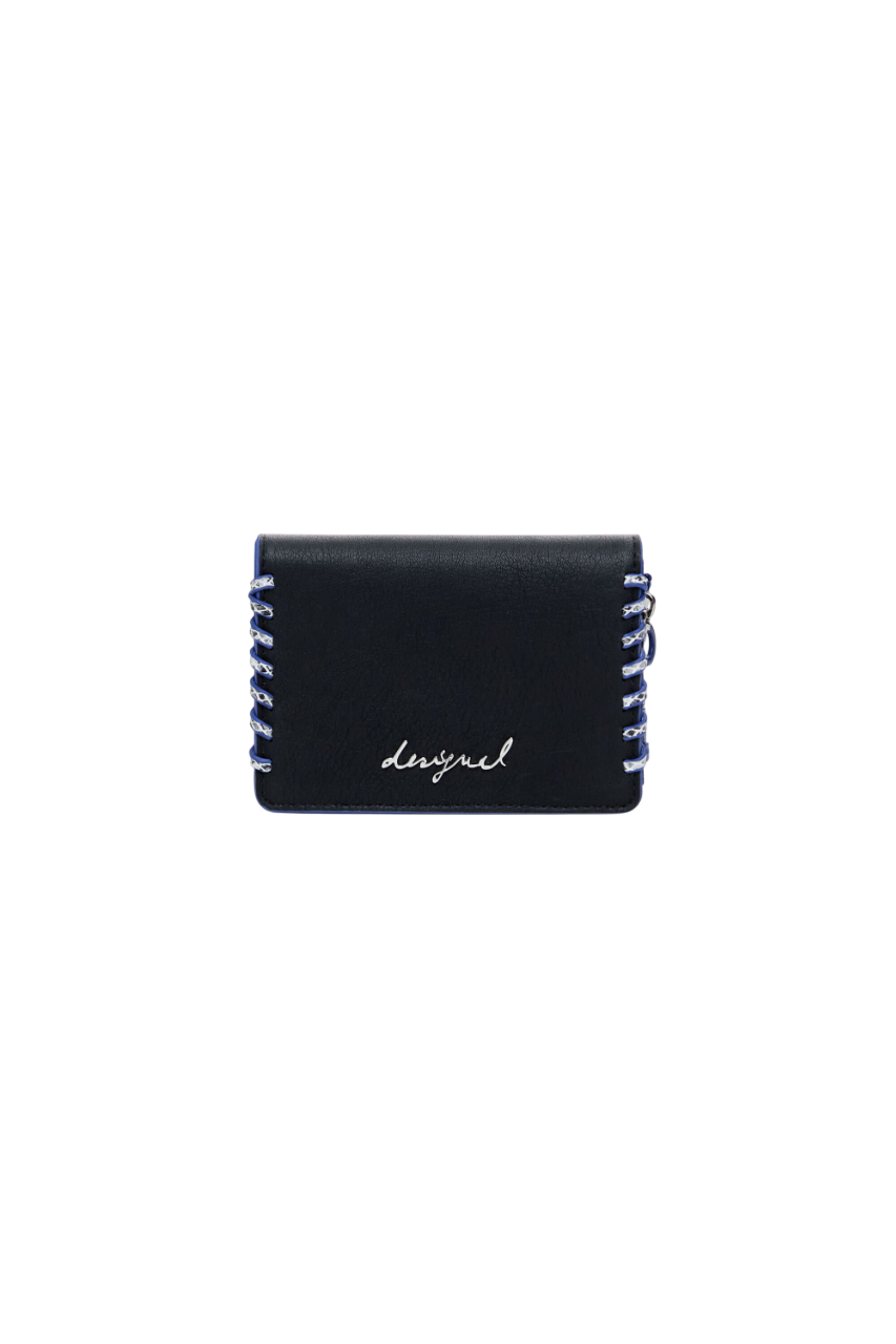 Desigual - Medium detachable stitched wallet