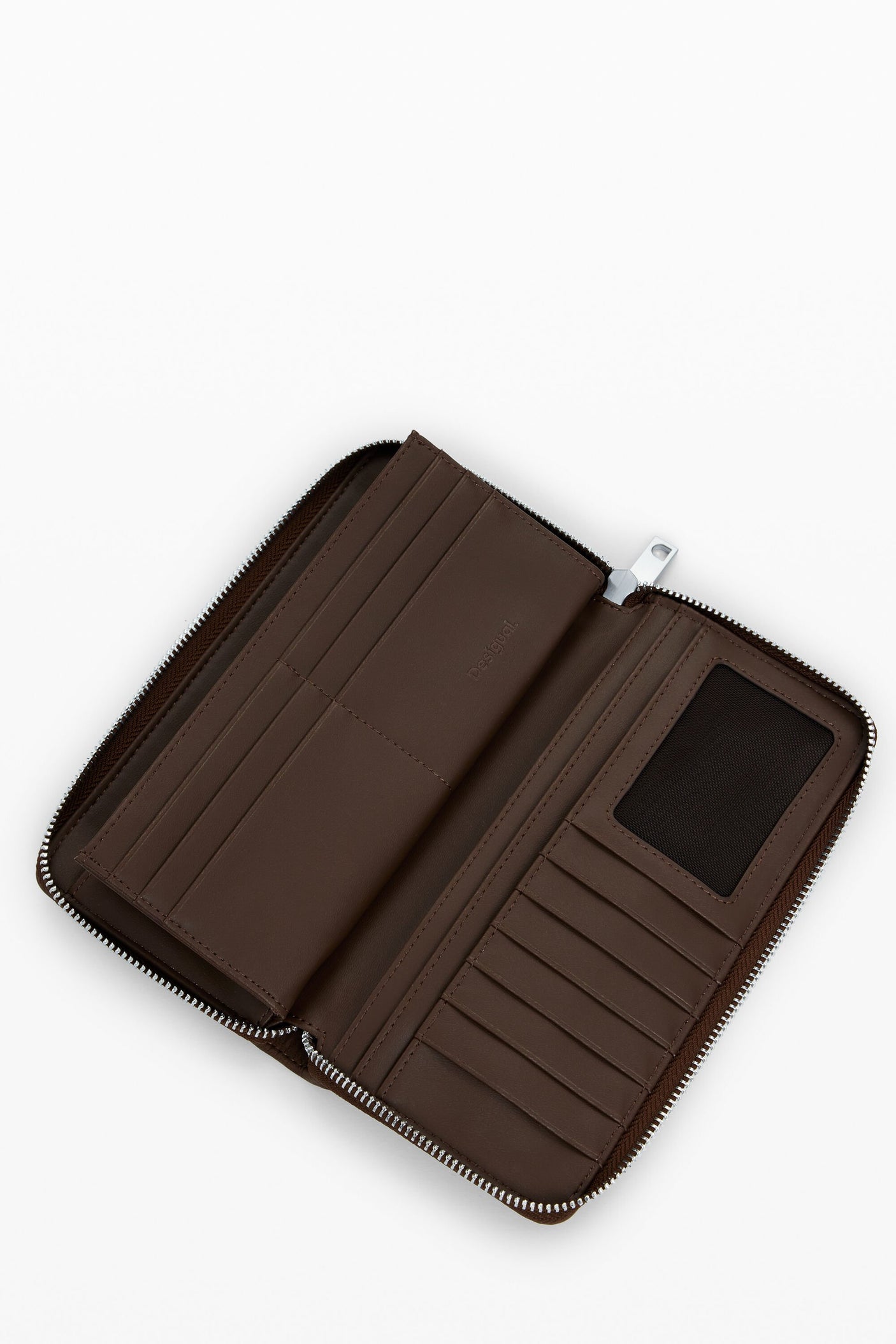 Desigual - Large faux leather studded wallet