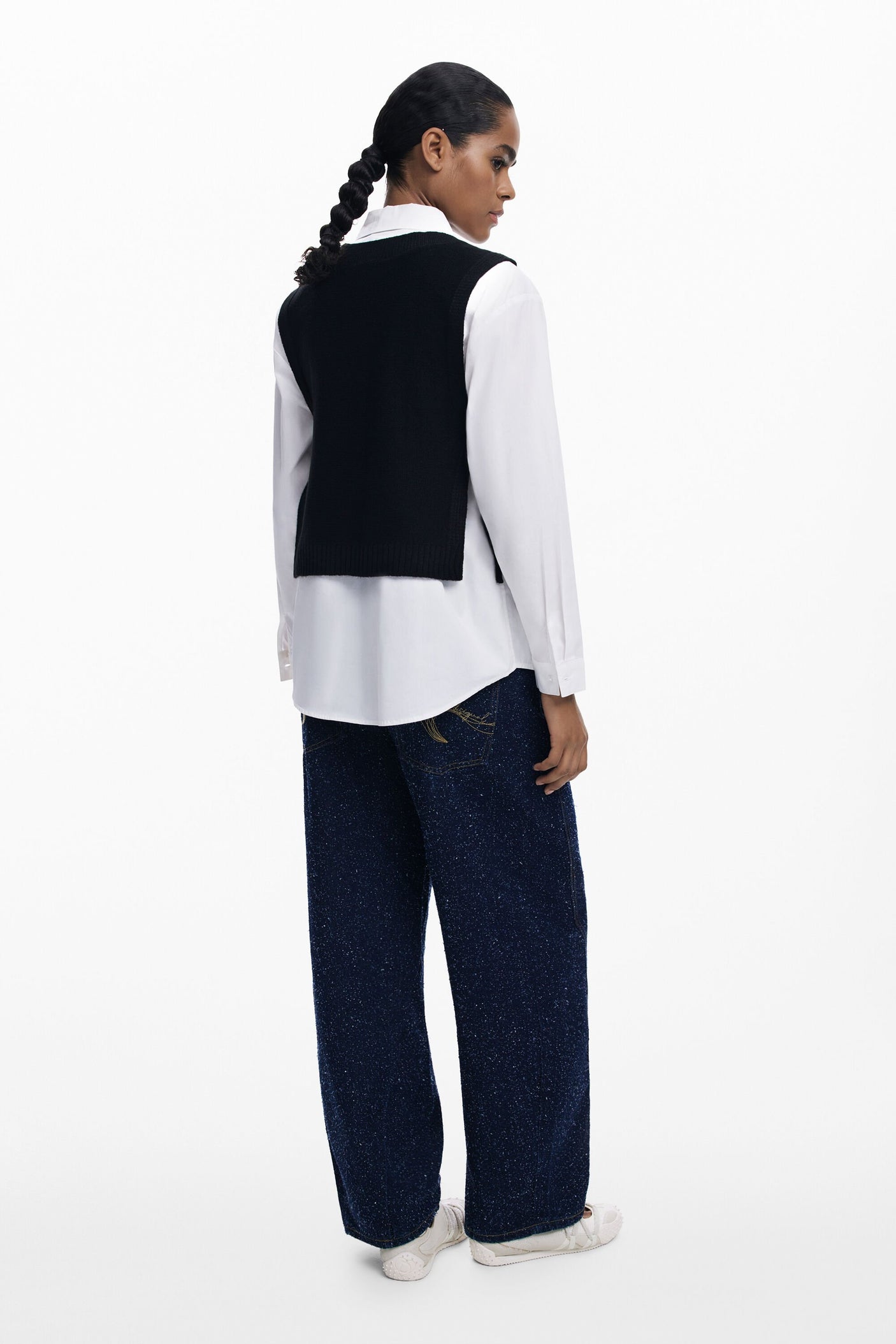 Desigual - 2-in-1 floral shirt