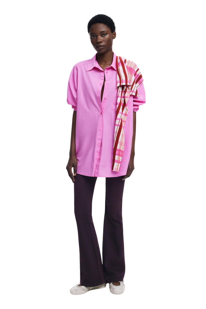 Desigual - Oversized comic strip shirt