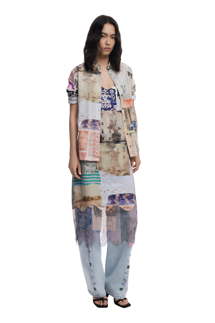 Desigual - Postcard shirt