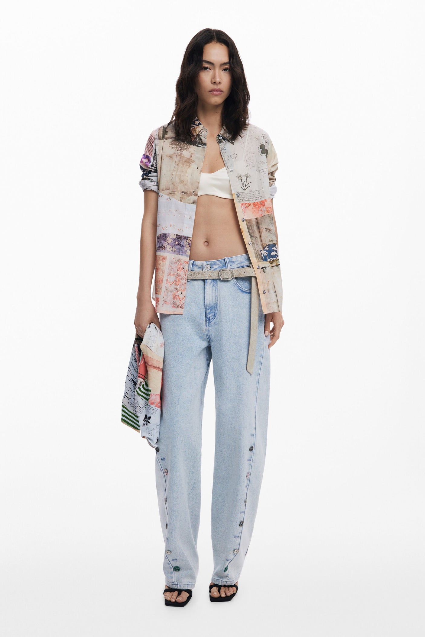 Desigual - Postcard shirt