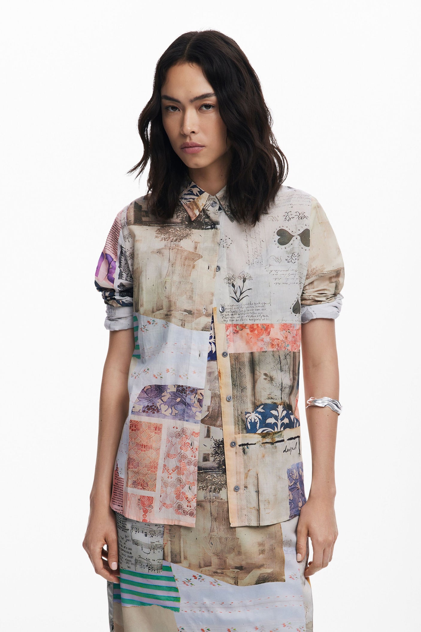 Desigual - Postcard shirt