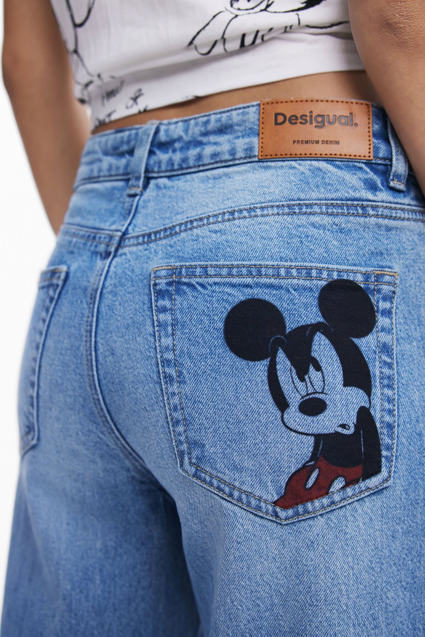 Desigual - Mickey™ culotte jeans