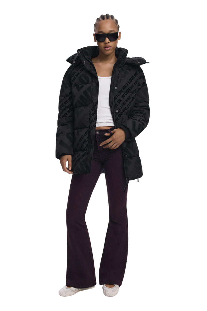 Desigual - Padded jacket folcado