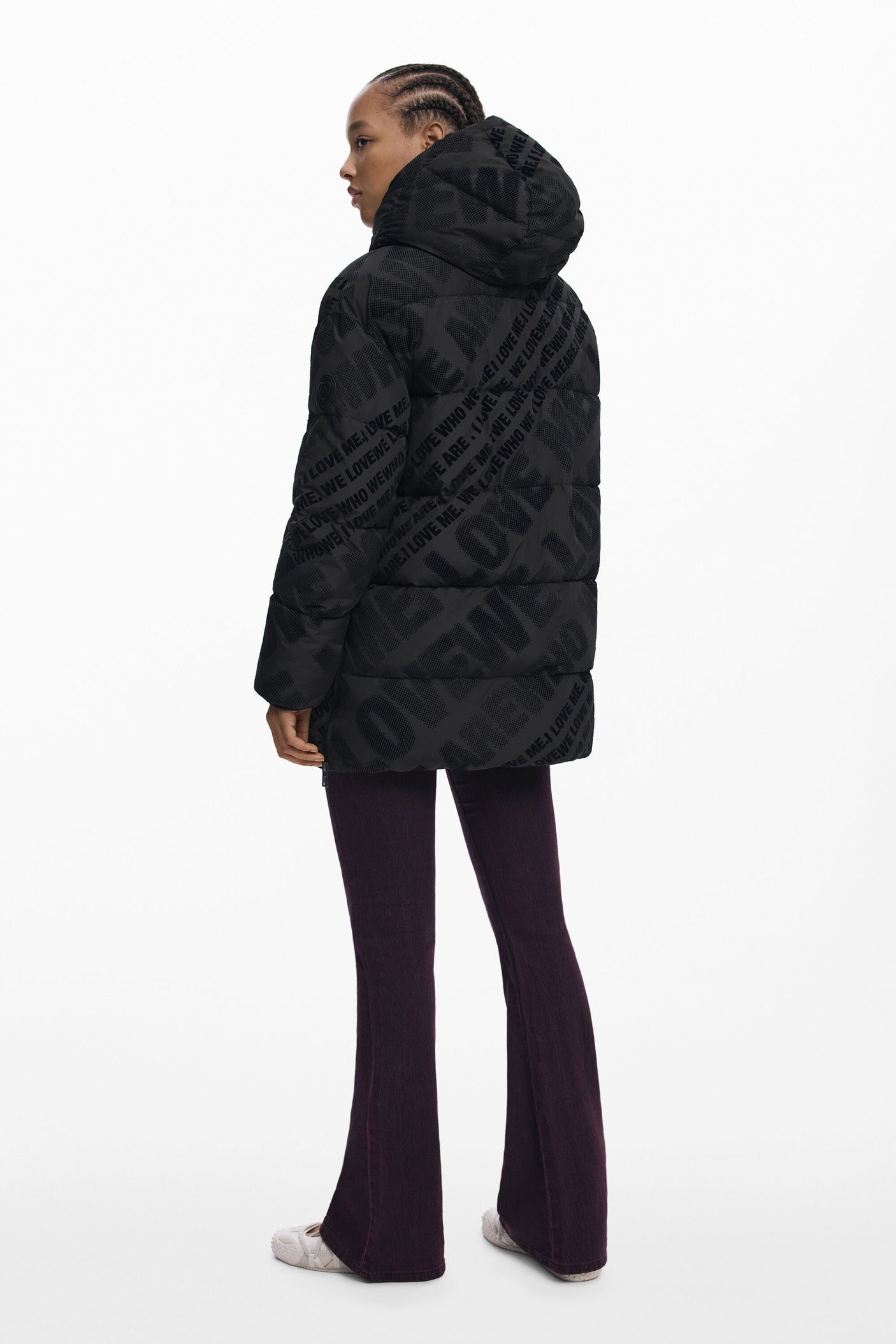 Desigual - Padded jacket folcado