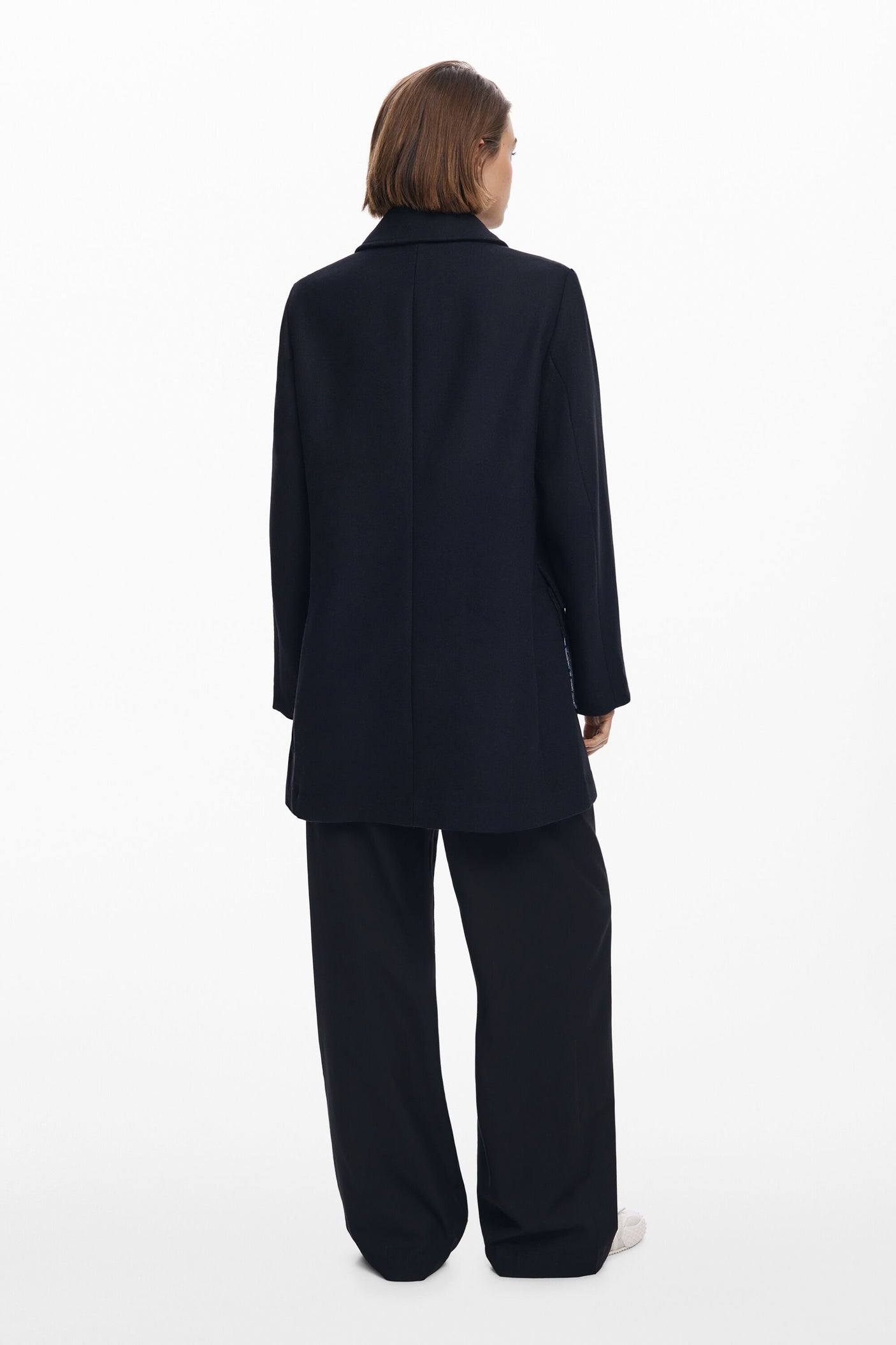 Desigual - Straight patchwork coat