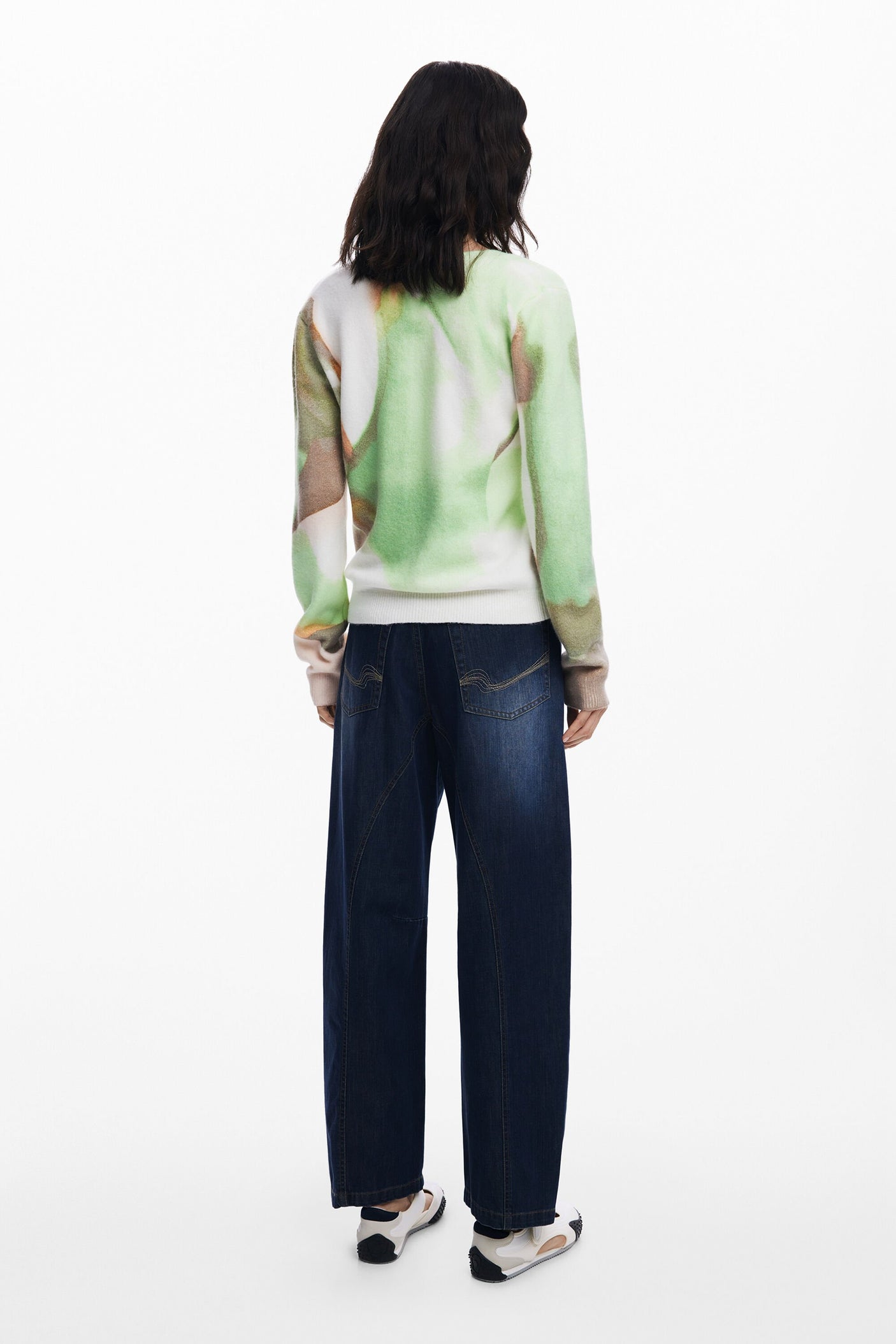 Desigual - Soft V-neck sweater