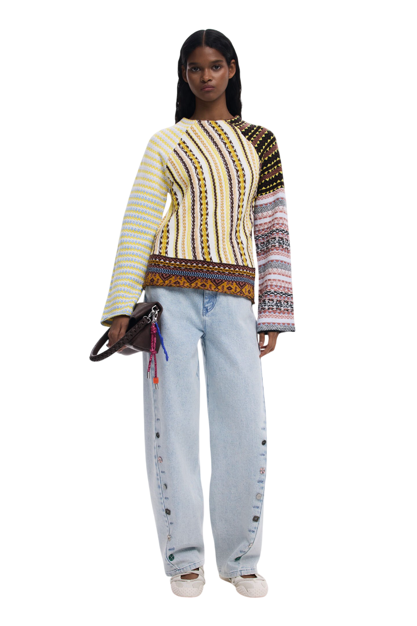 Desigual - Ethnic sweater