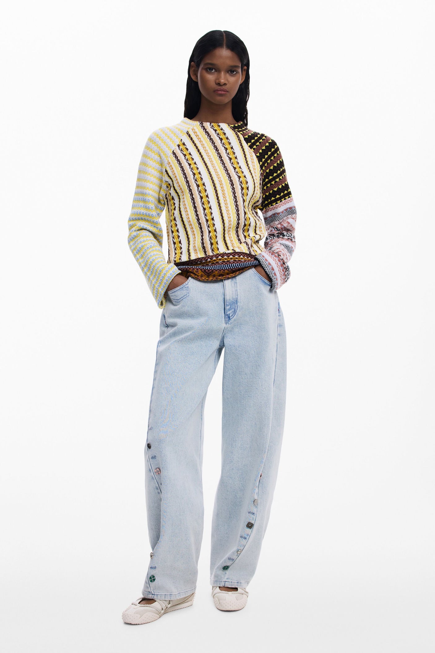 Desigual - Ethnic sweater