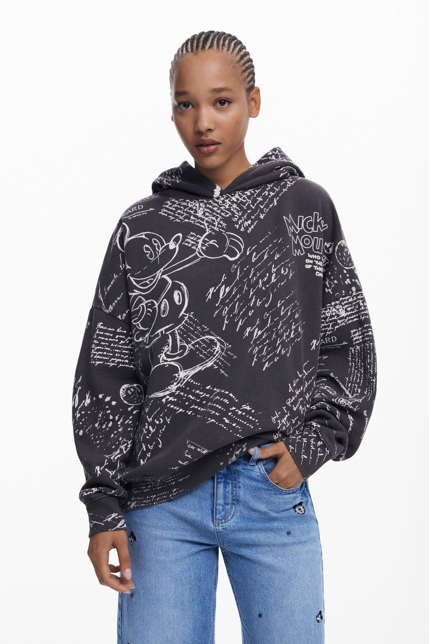 Desigual - Mickey™ lettering sweatshirt