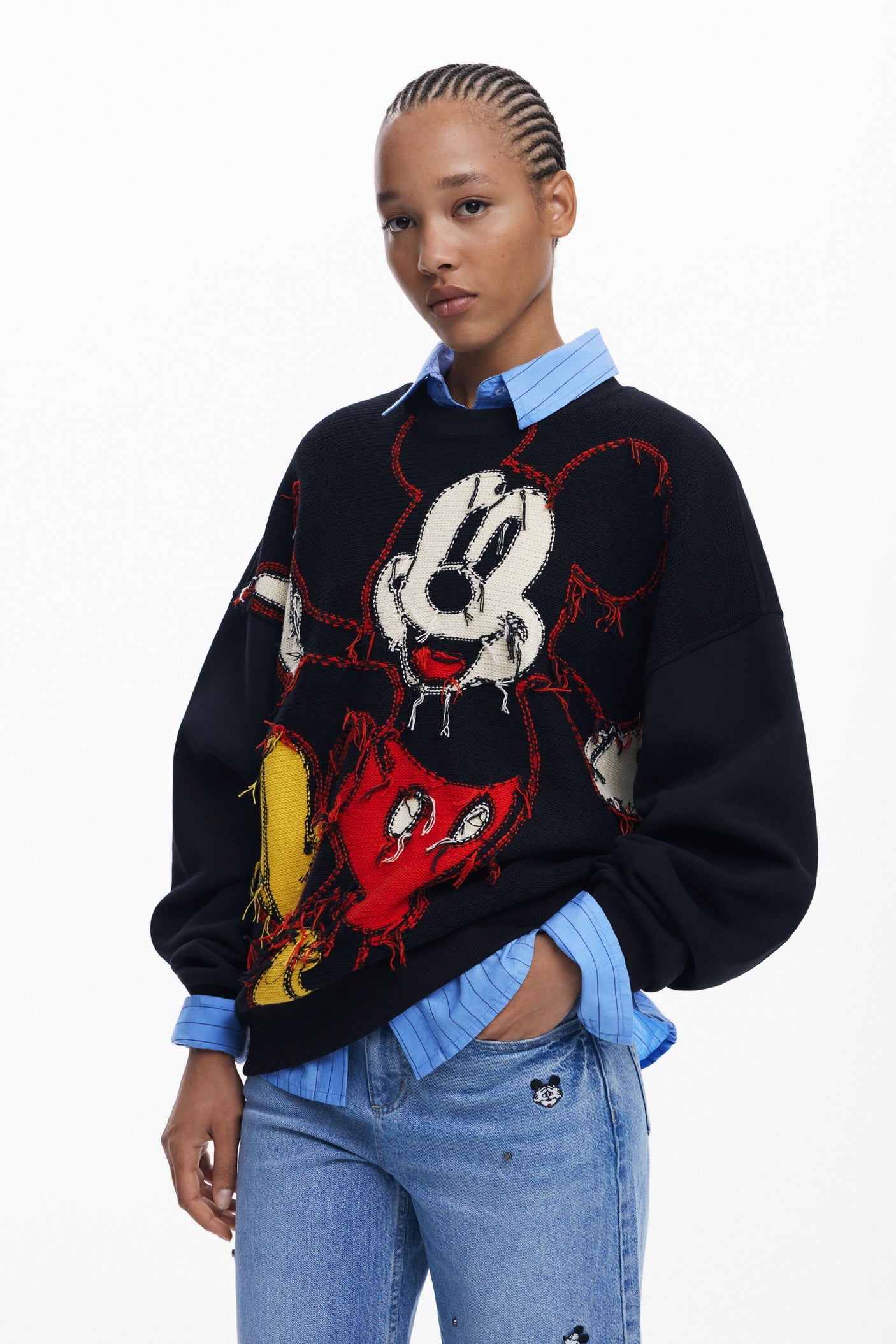 Desigual - Mickey™ thread sweatshirt