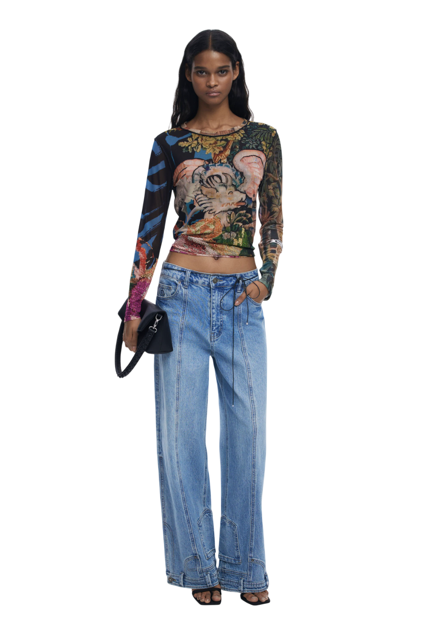 Desigual - T-shirt designed by Mr. Christian Lacroix