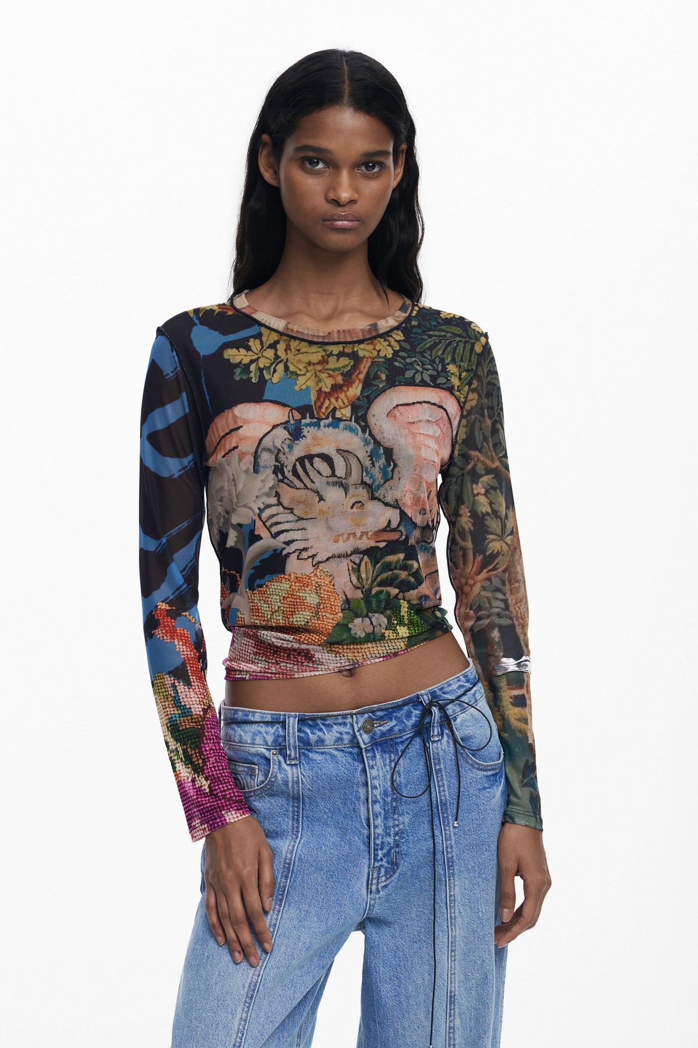Desigual - T-shirt designed by Mr. Christian Lacroix