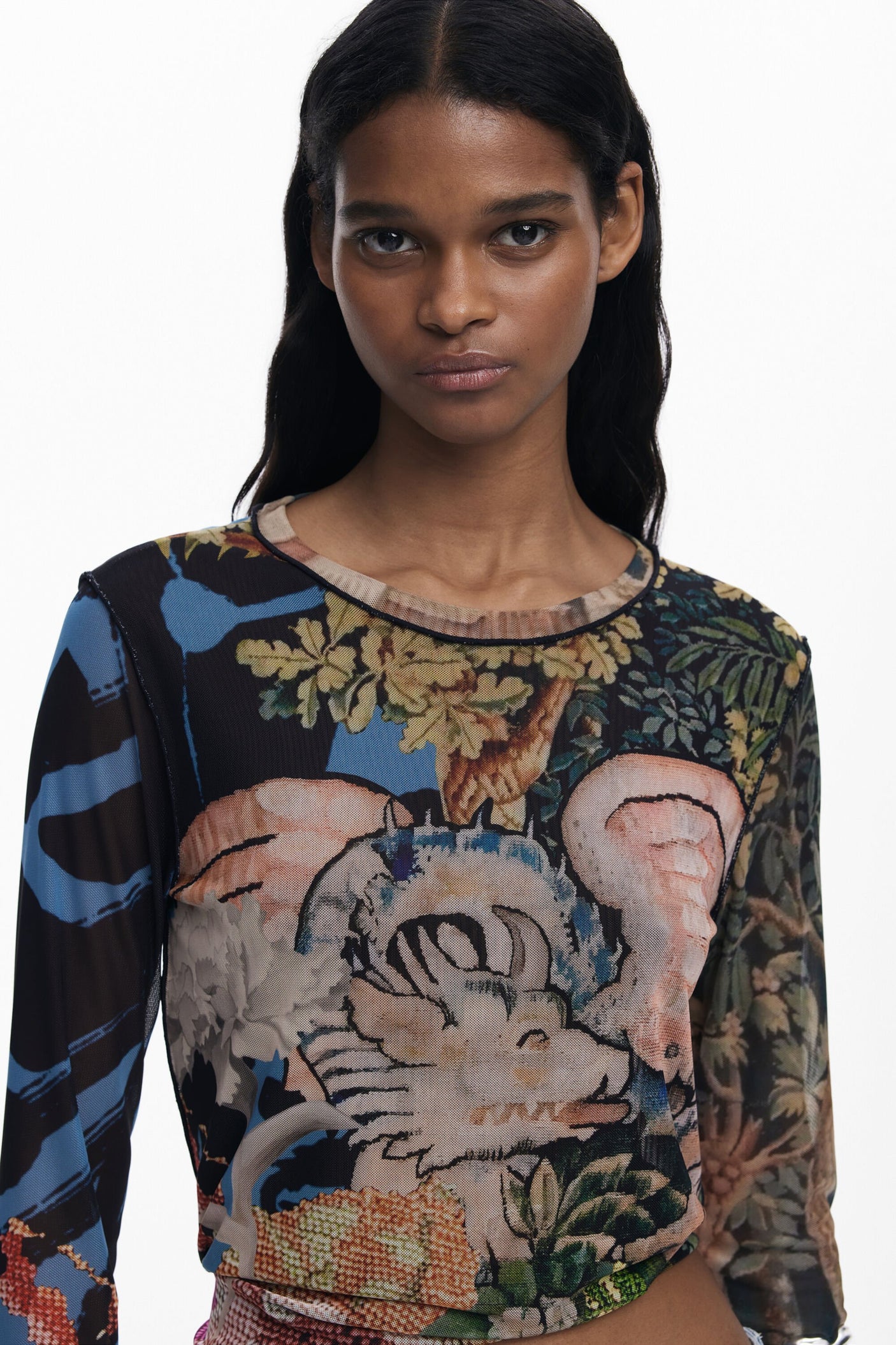 Desigual - T-shirt designed by Mr. Christian Lacroix