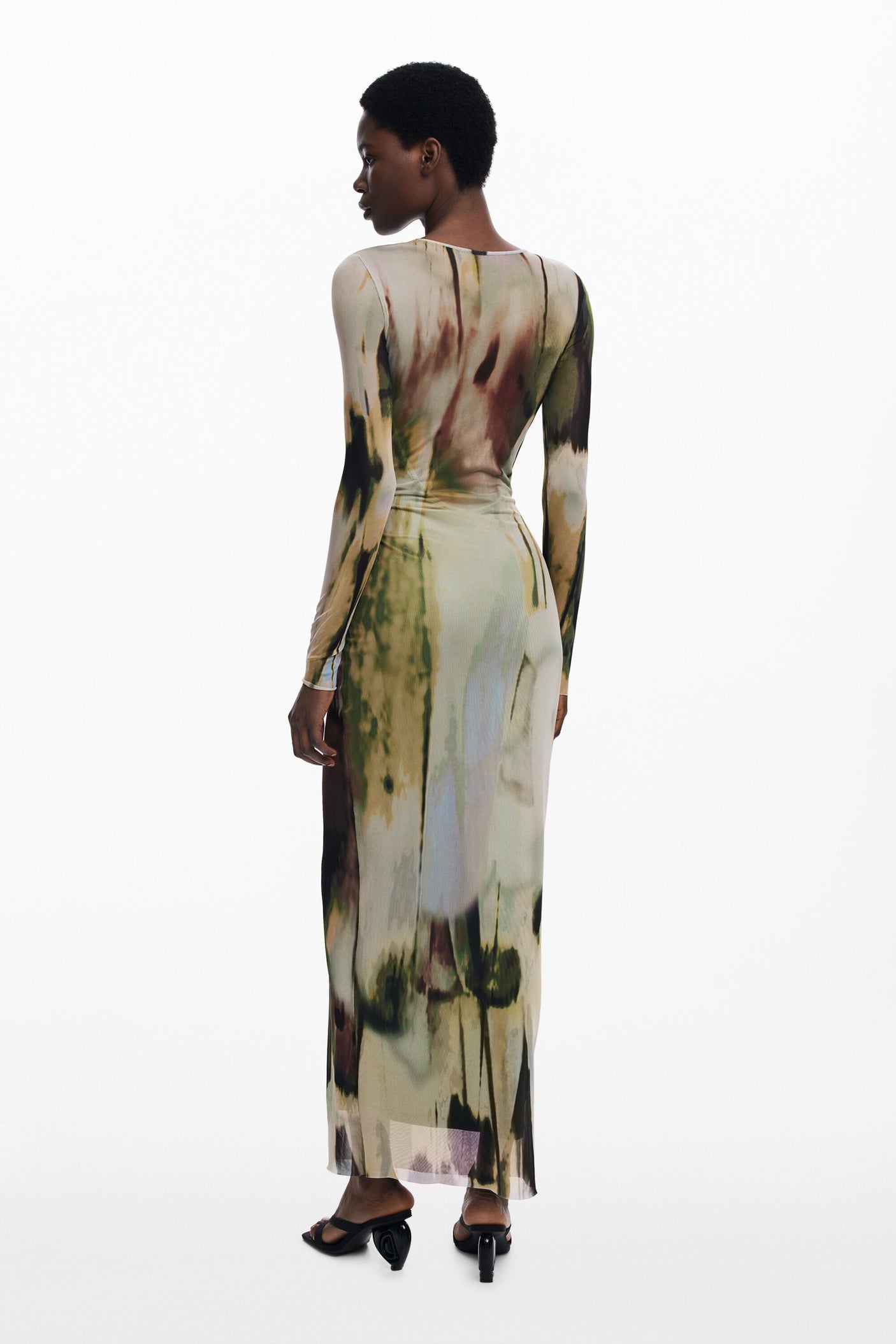 Desigual - Long tulle dress