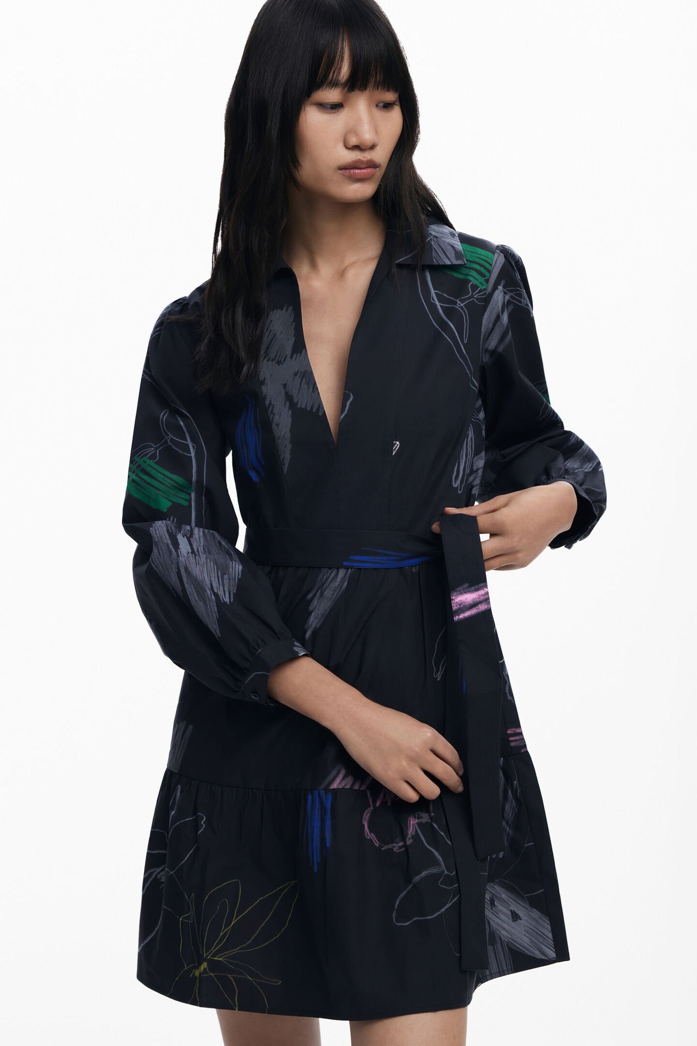 Desigual - Short shirt dress