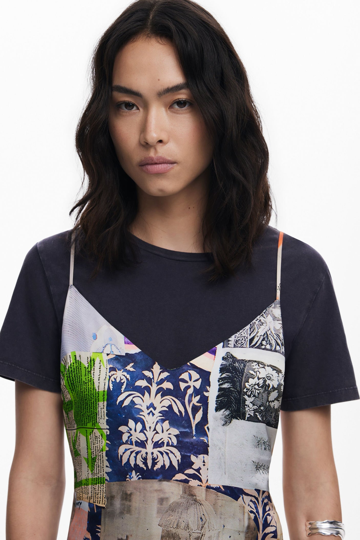 Desigual - Collage Dress 2 in 1