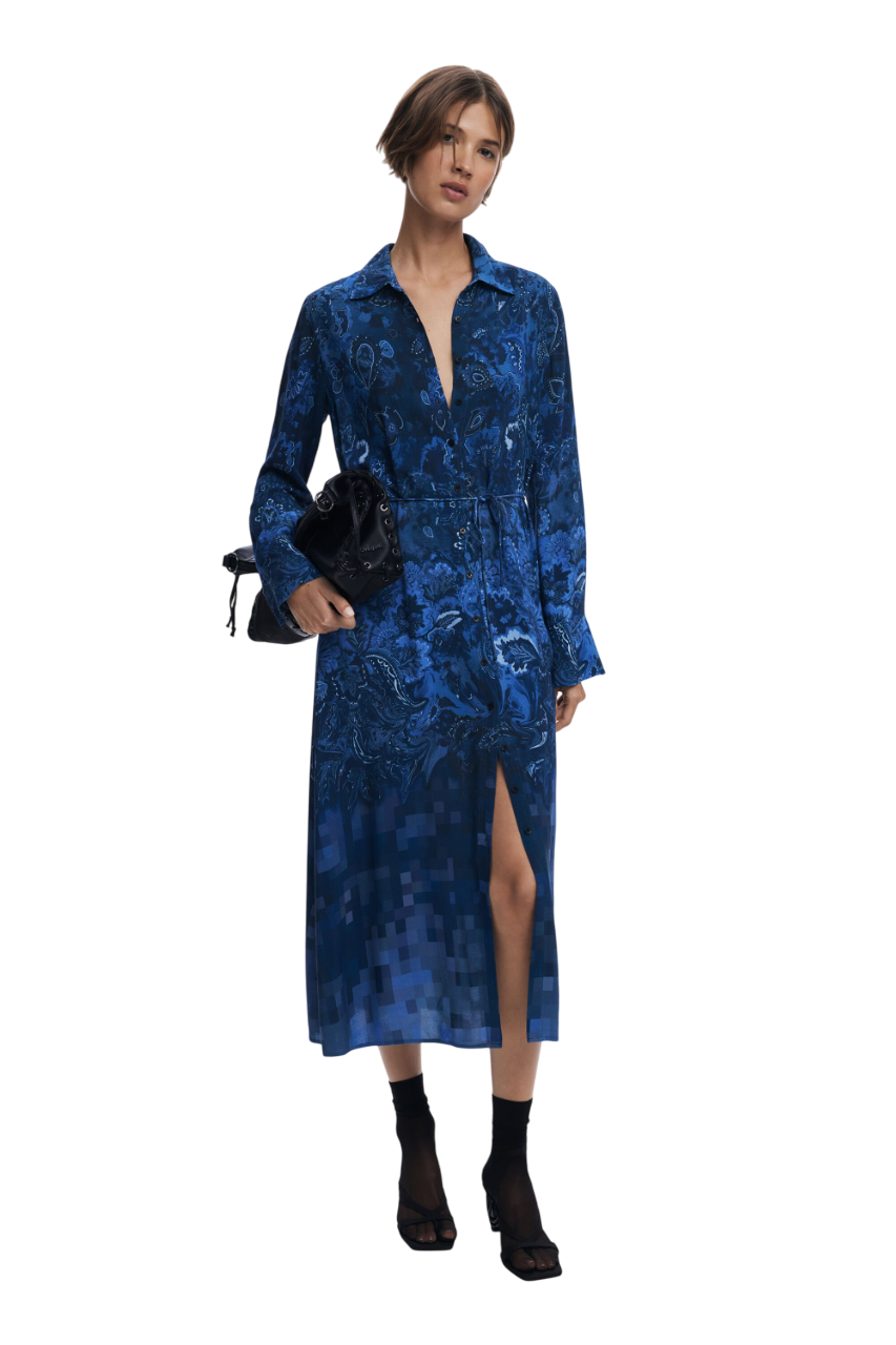 Desigual - Paisley shirt dress