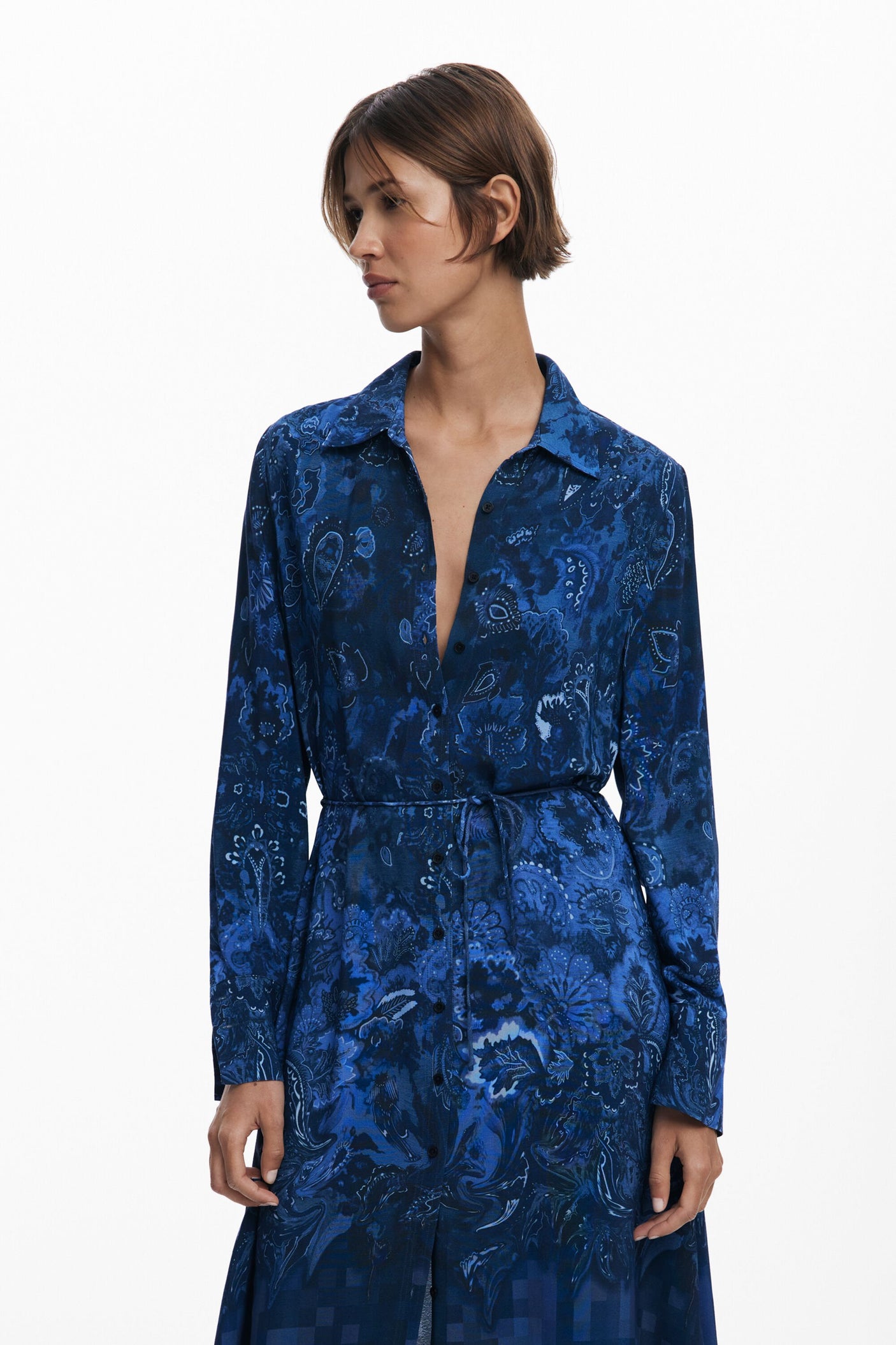 Desigual - Paisley shirt dress