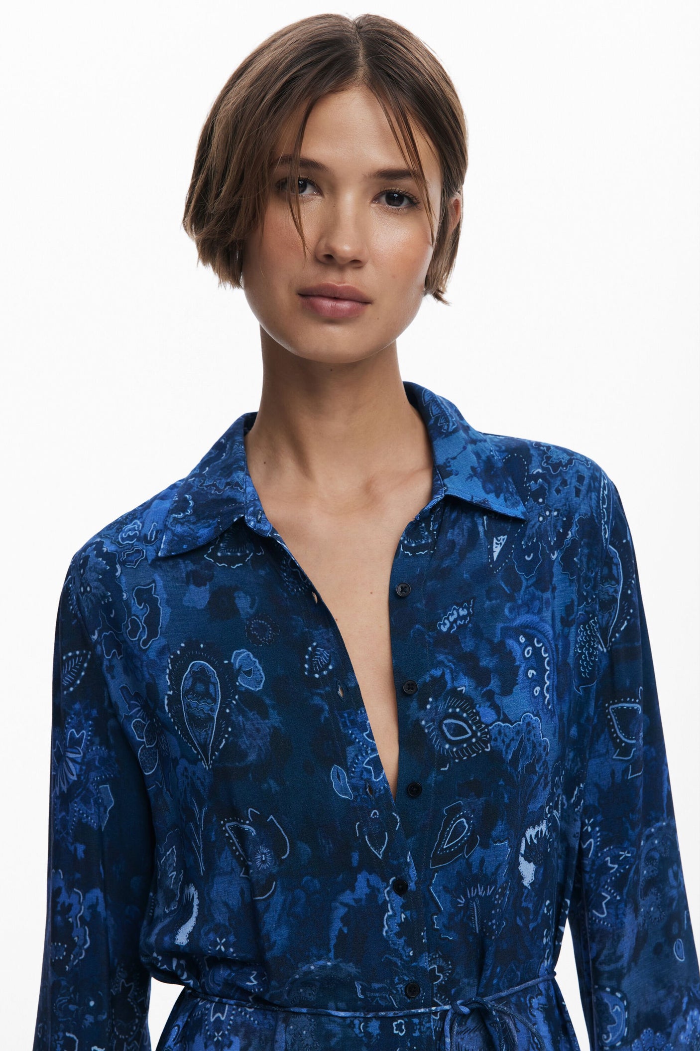 Desigual - Paisley shirt dress