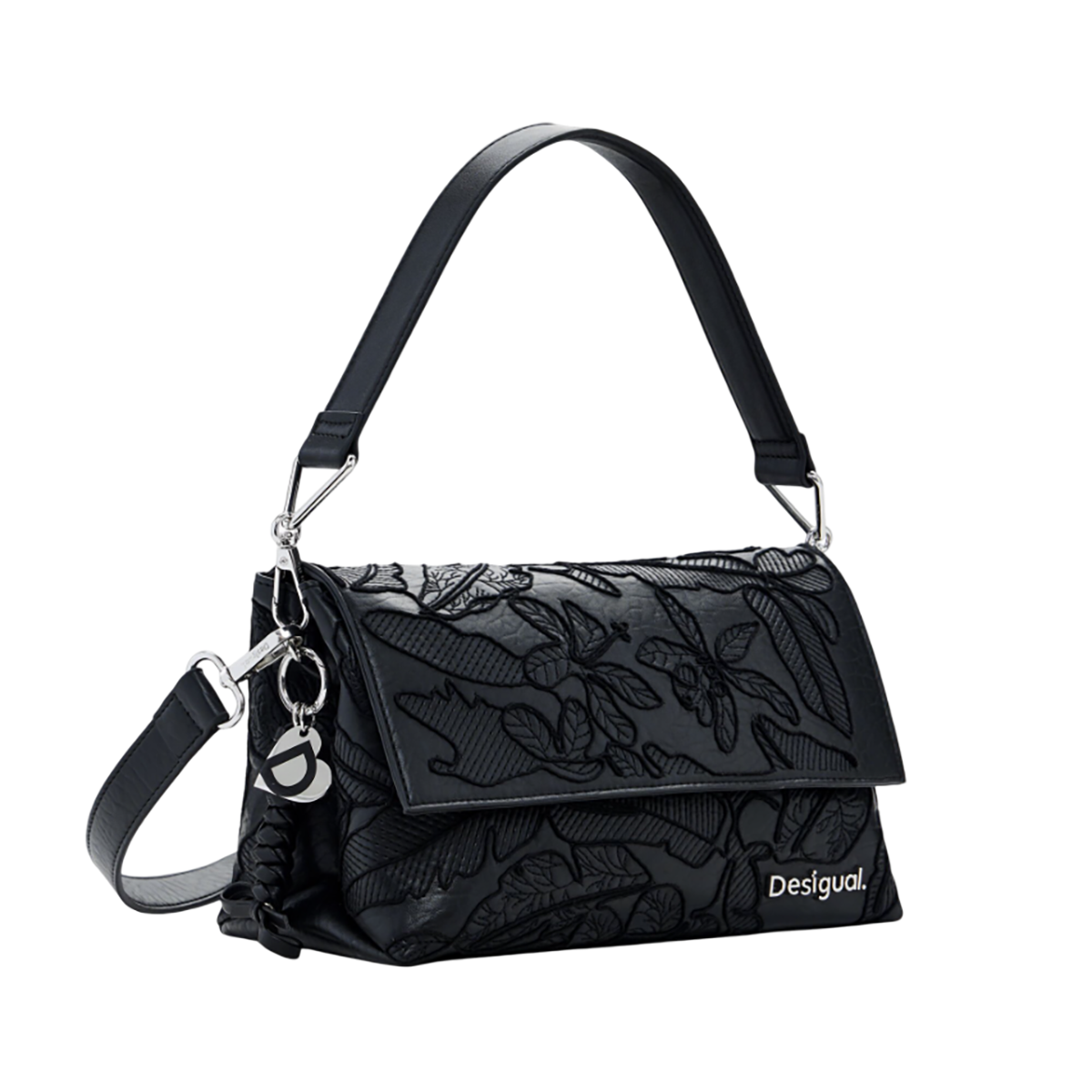 Desigual - Medium embroidered crossbody bag - Sold by FIG