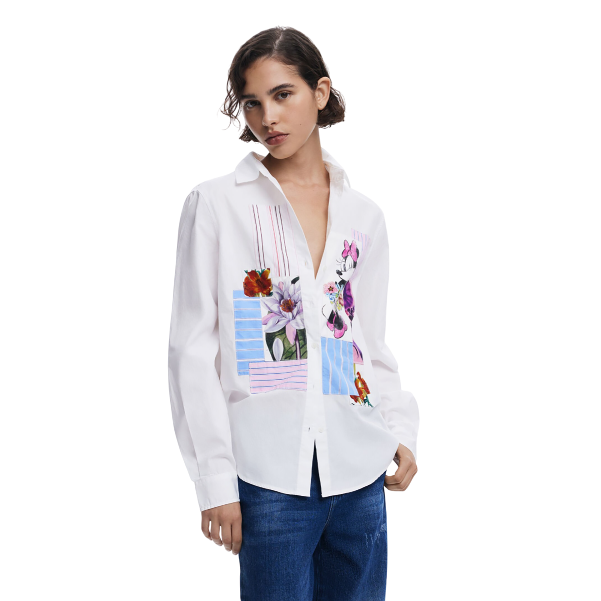 Desigual - Minnie Mouse™ floral shirt - Sold by FIG