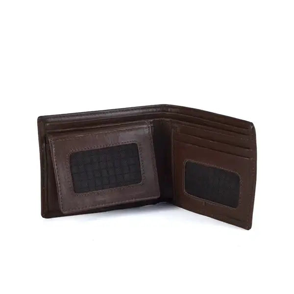 Leazus - Leather Brown wallet - B-22