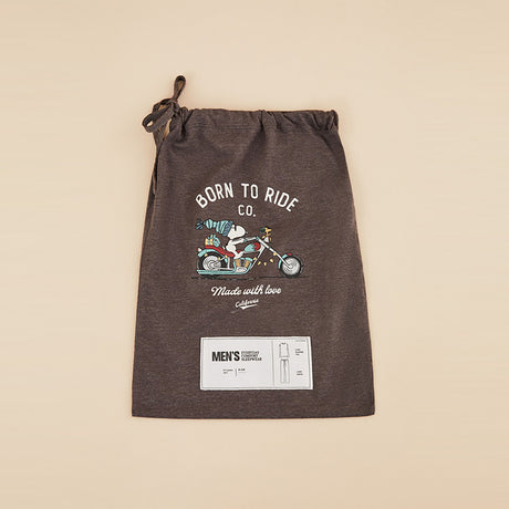 Women Secret - Motorcycle Snoopy pattern, long men's pajamas - Sold by FIG