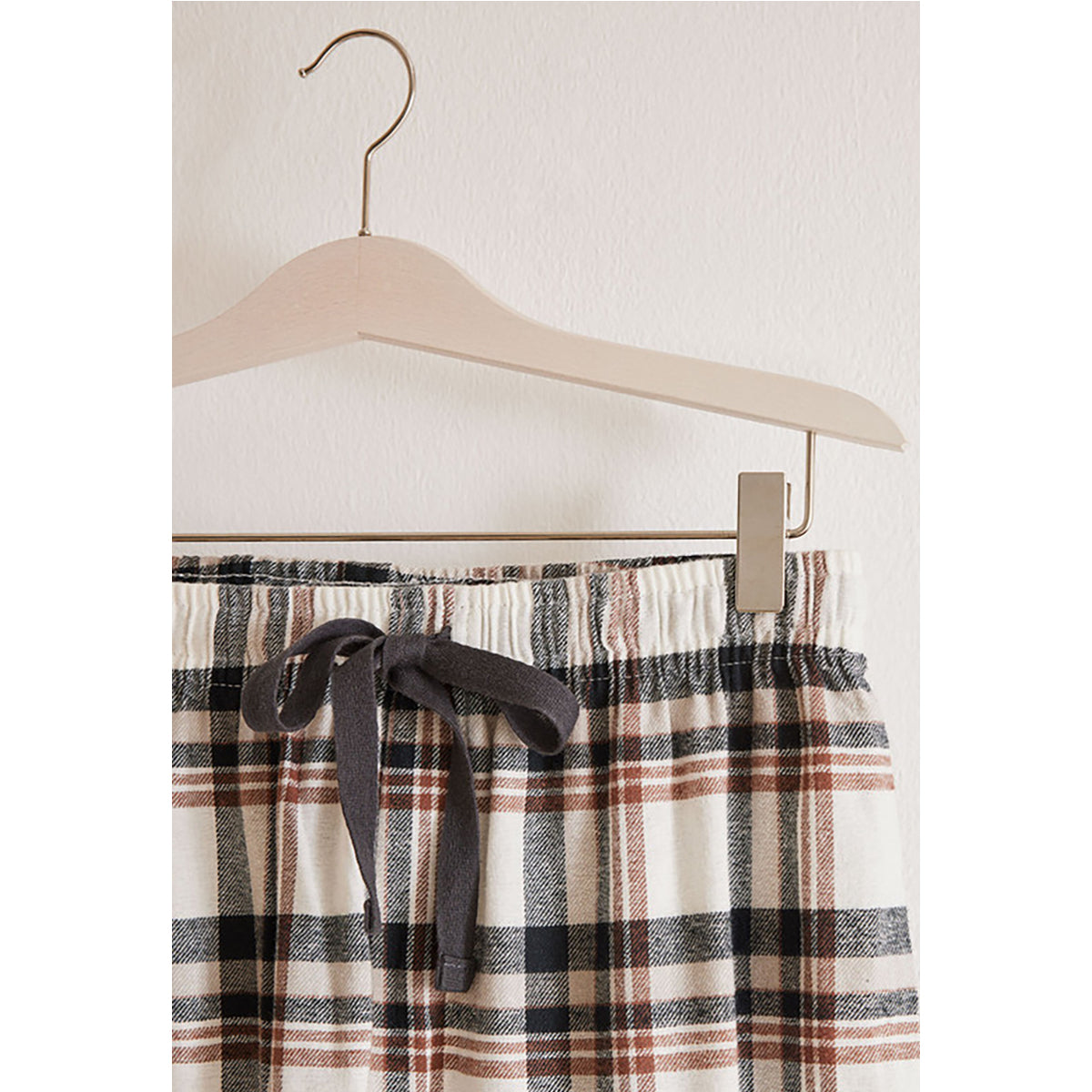 Women Secret - Checkered, long men's cotton pajamas - Sold by FIG