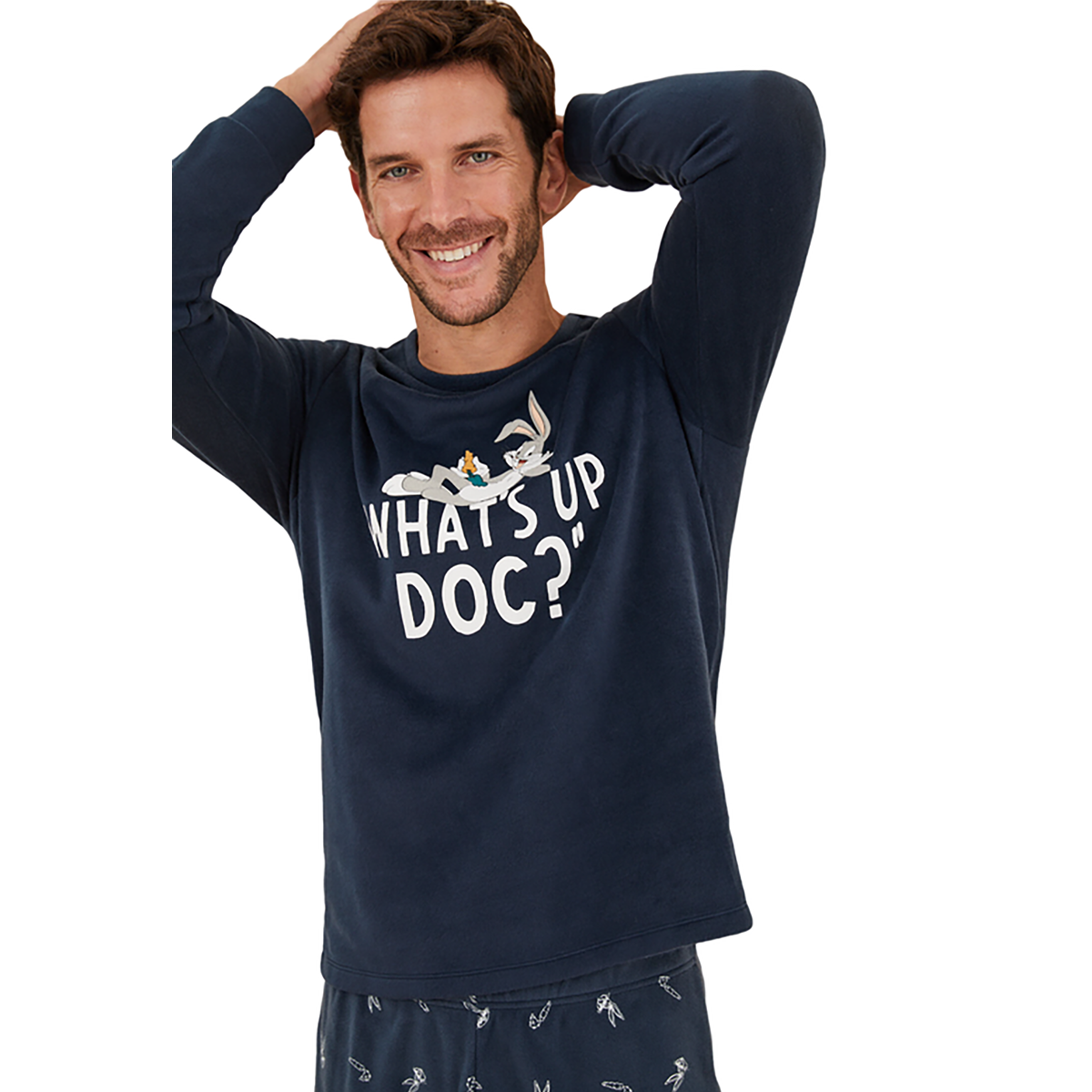 Women Secret - long fleece men's pajamas - Sold by FIG