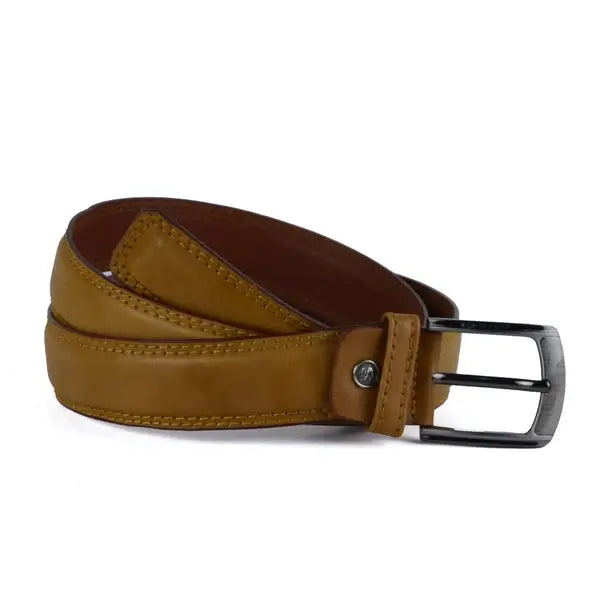 Leazus - Leather Semi formal belt - 2B-113 havan