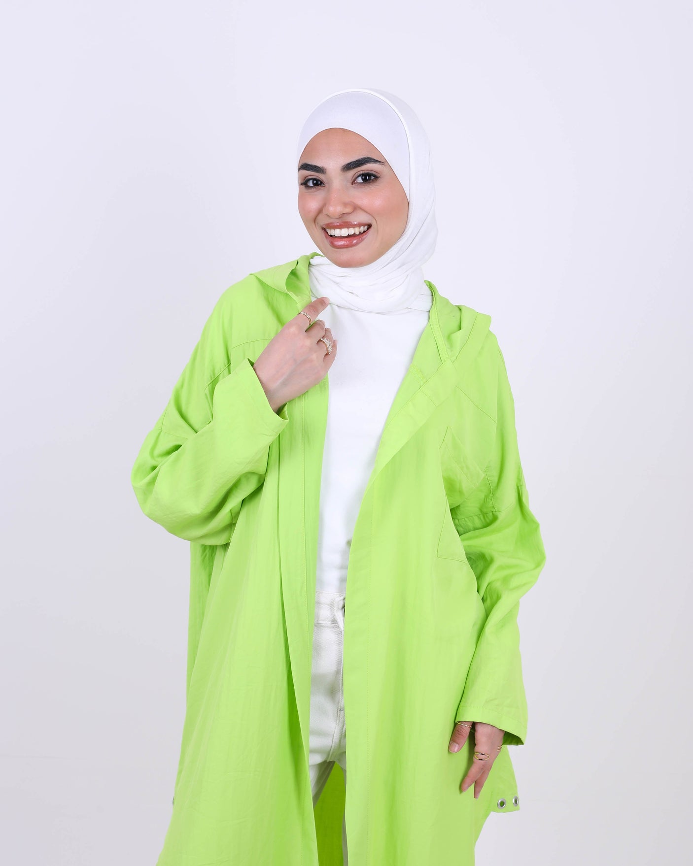 Just for Women - Printed satin dress