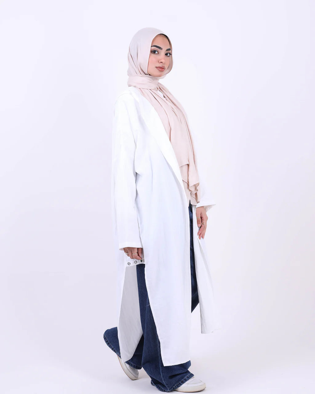 Just for Women - Printed satin dress