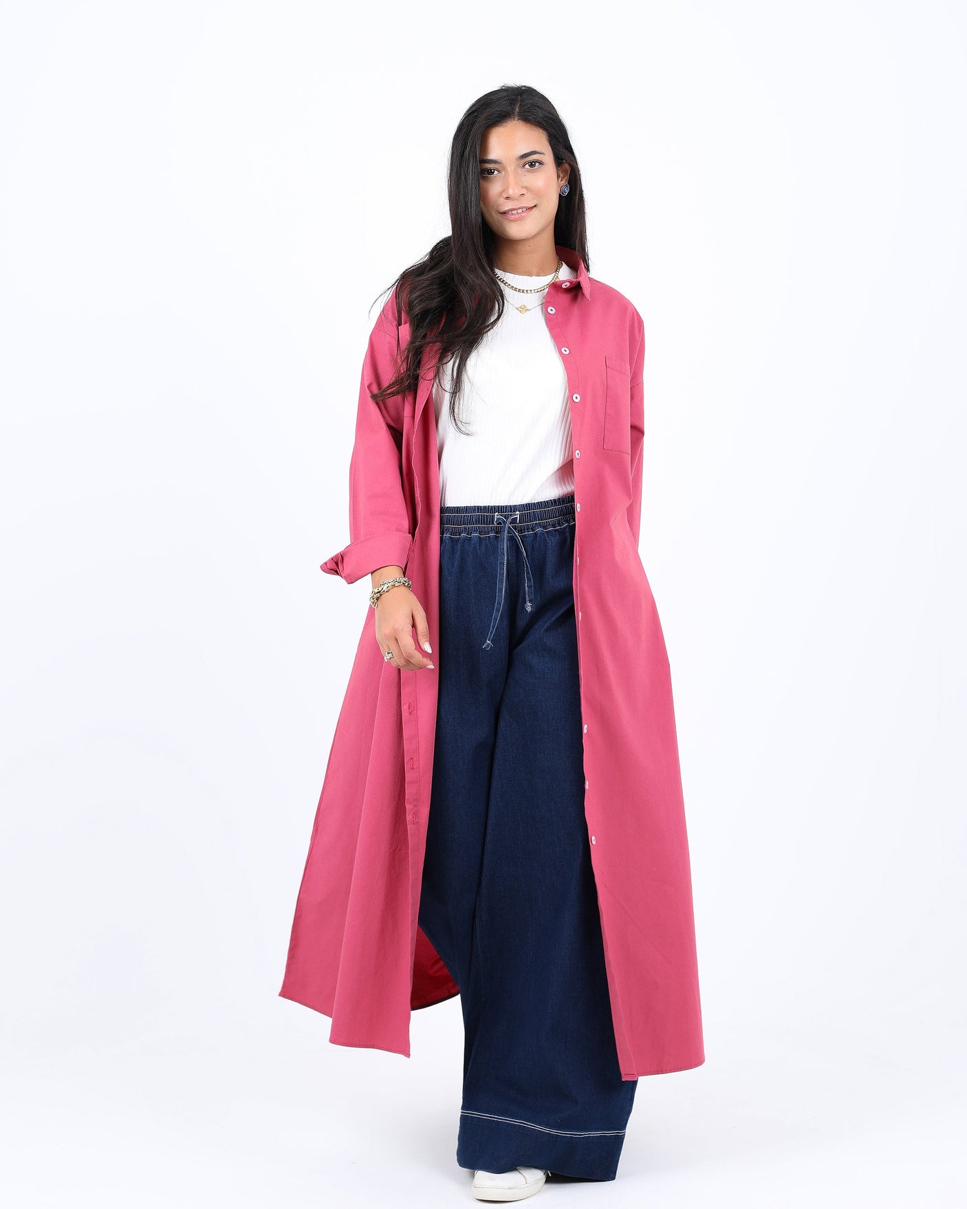 Just for Women - Gabardine Dress Shirt