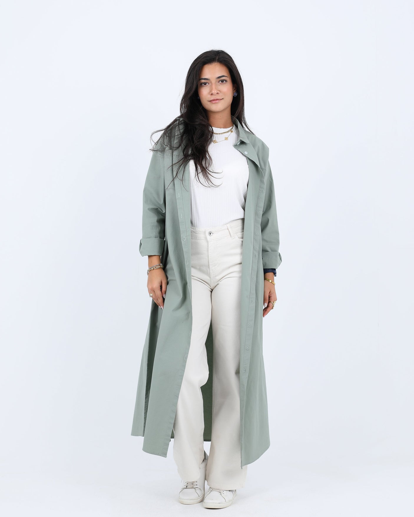 Just for Women - Gabardine Dress Shirt