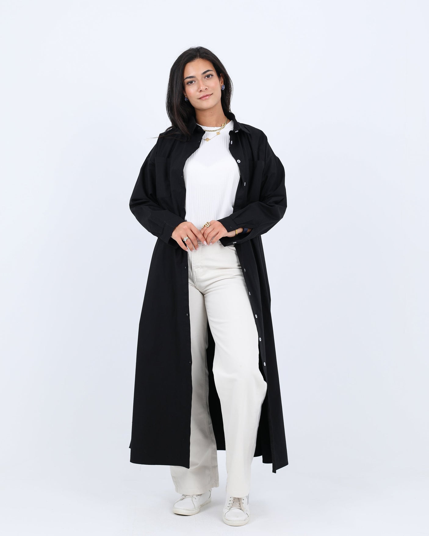 Just for Women - Gabardine Dress Shirt