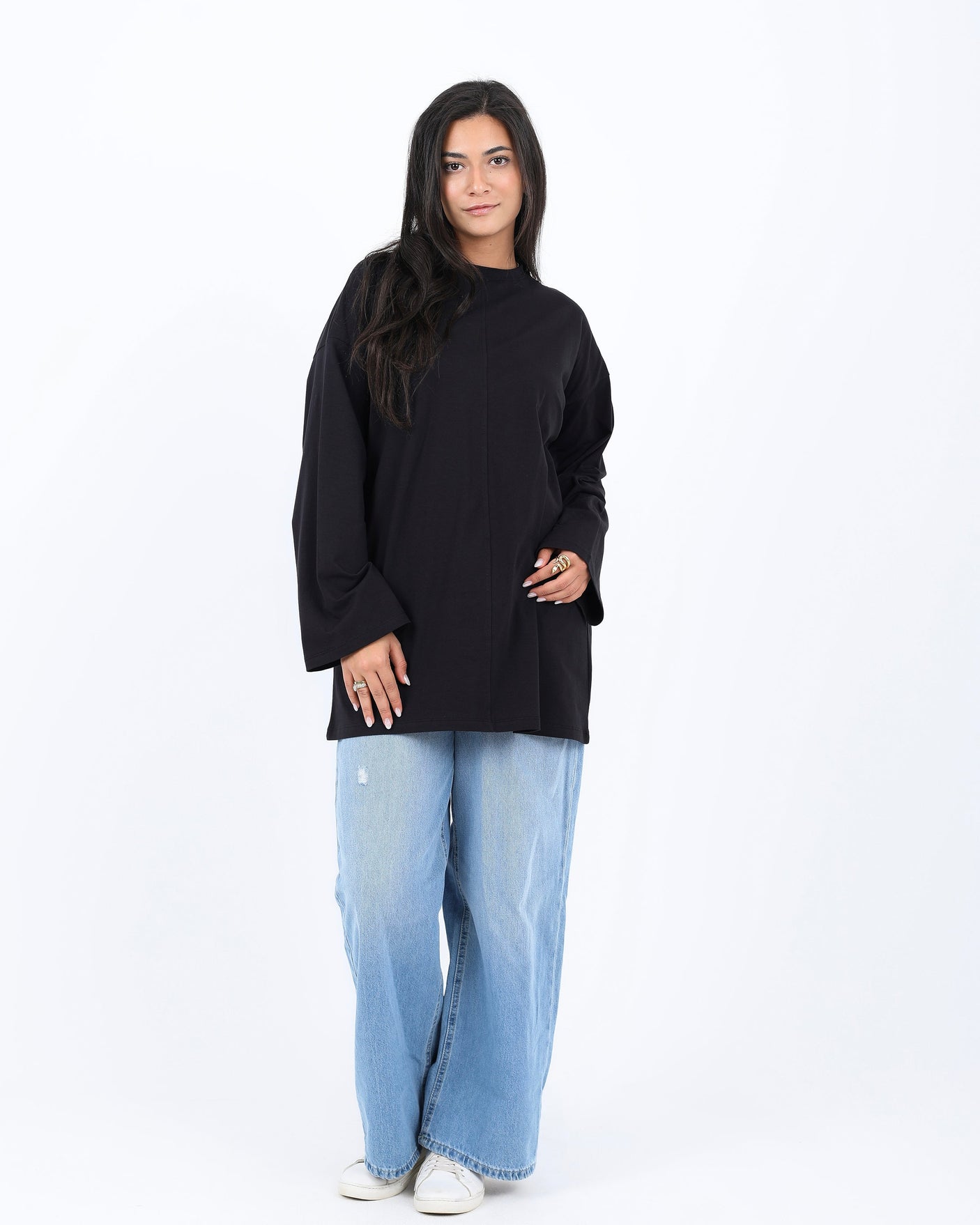 Just for Women - Long Sleeves Basic Shirt