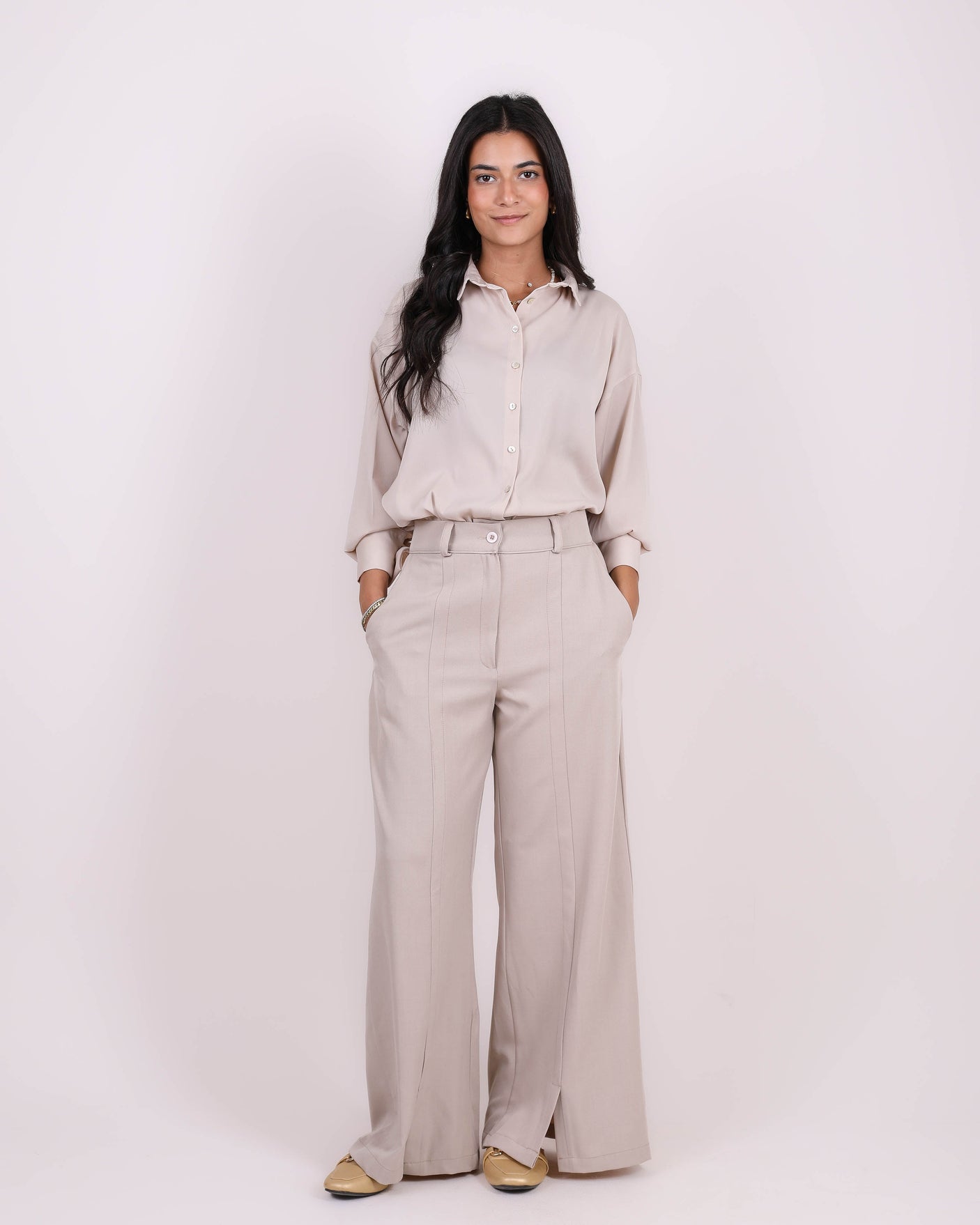 Just for Women - Satin shirt