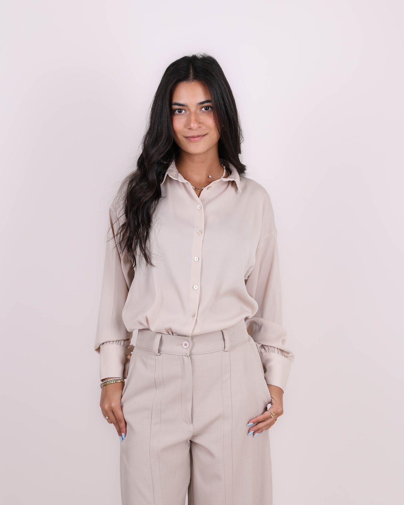 Just for Women - Satin shirt