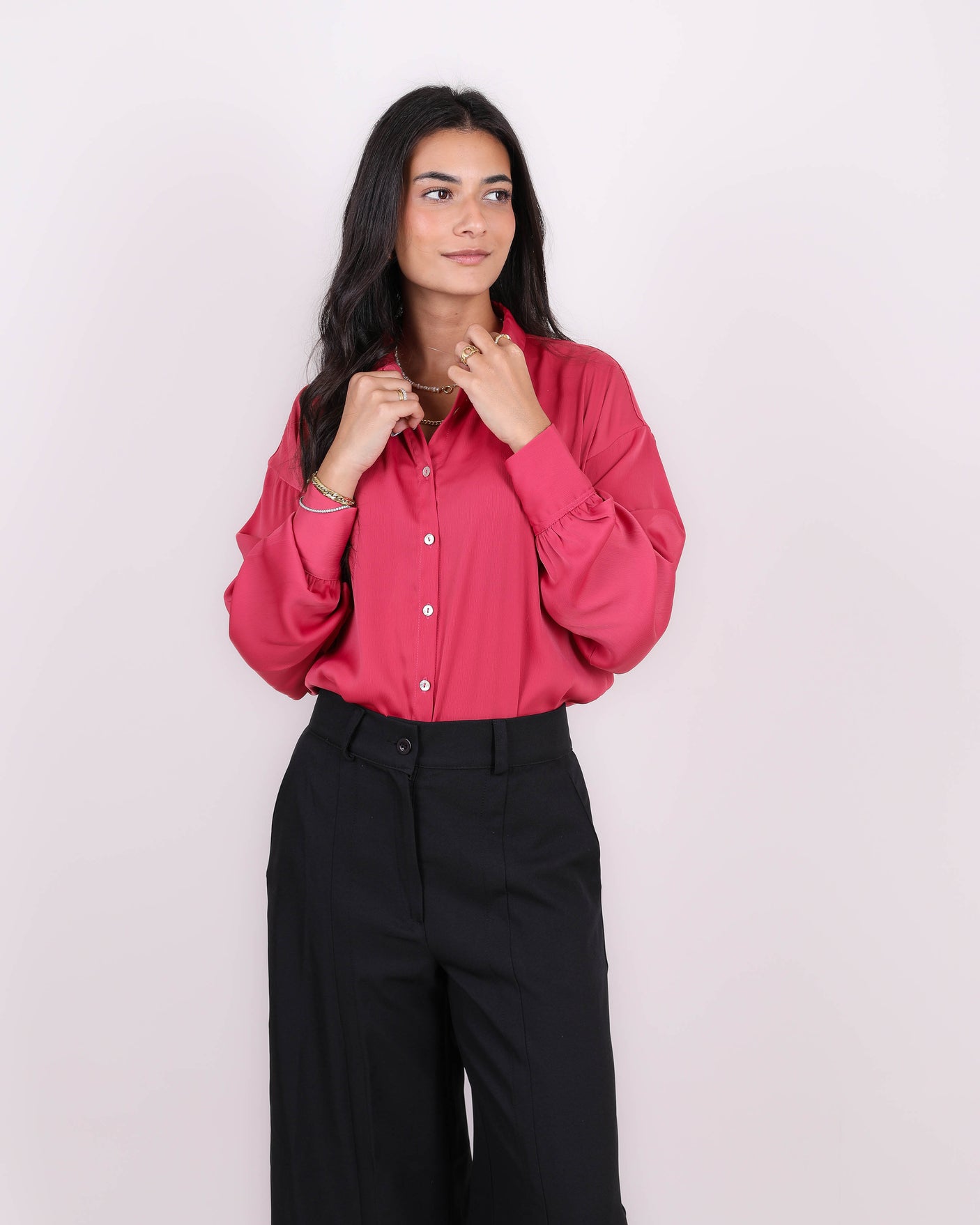 Just for Women - Satin shirt