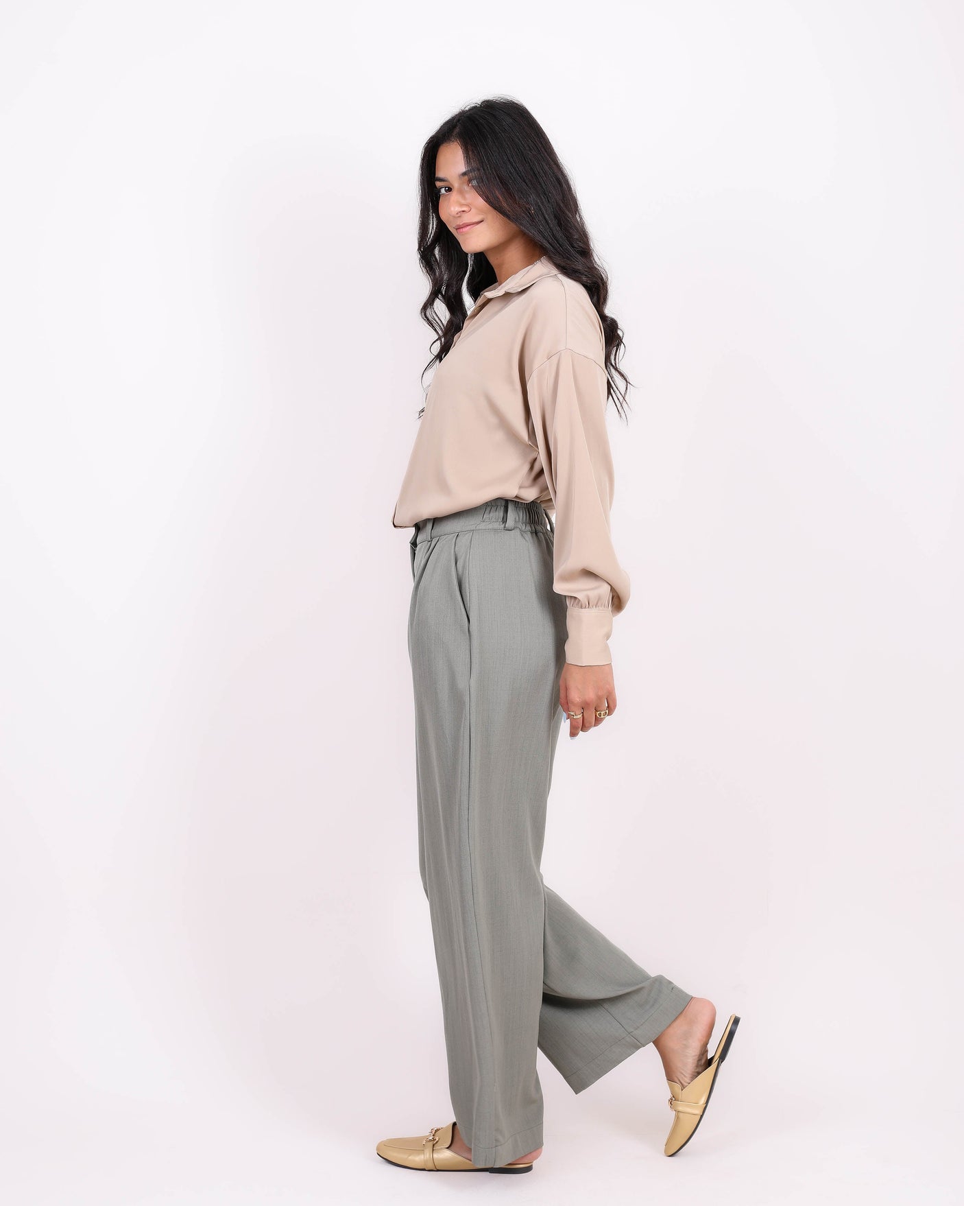 Just for Women - Satin shirt