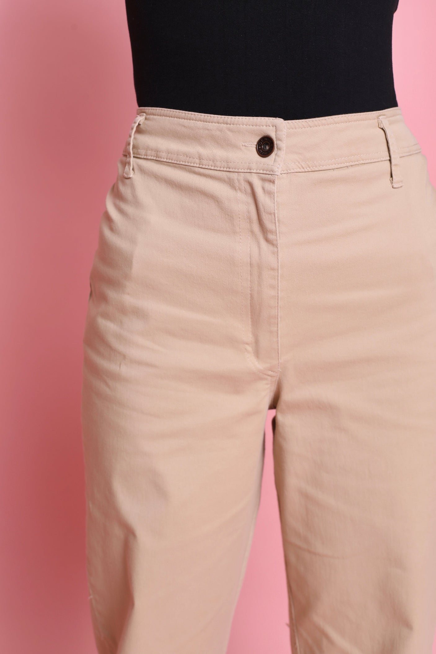 Just for Women - Wide Leg Gabardine Pants